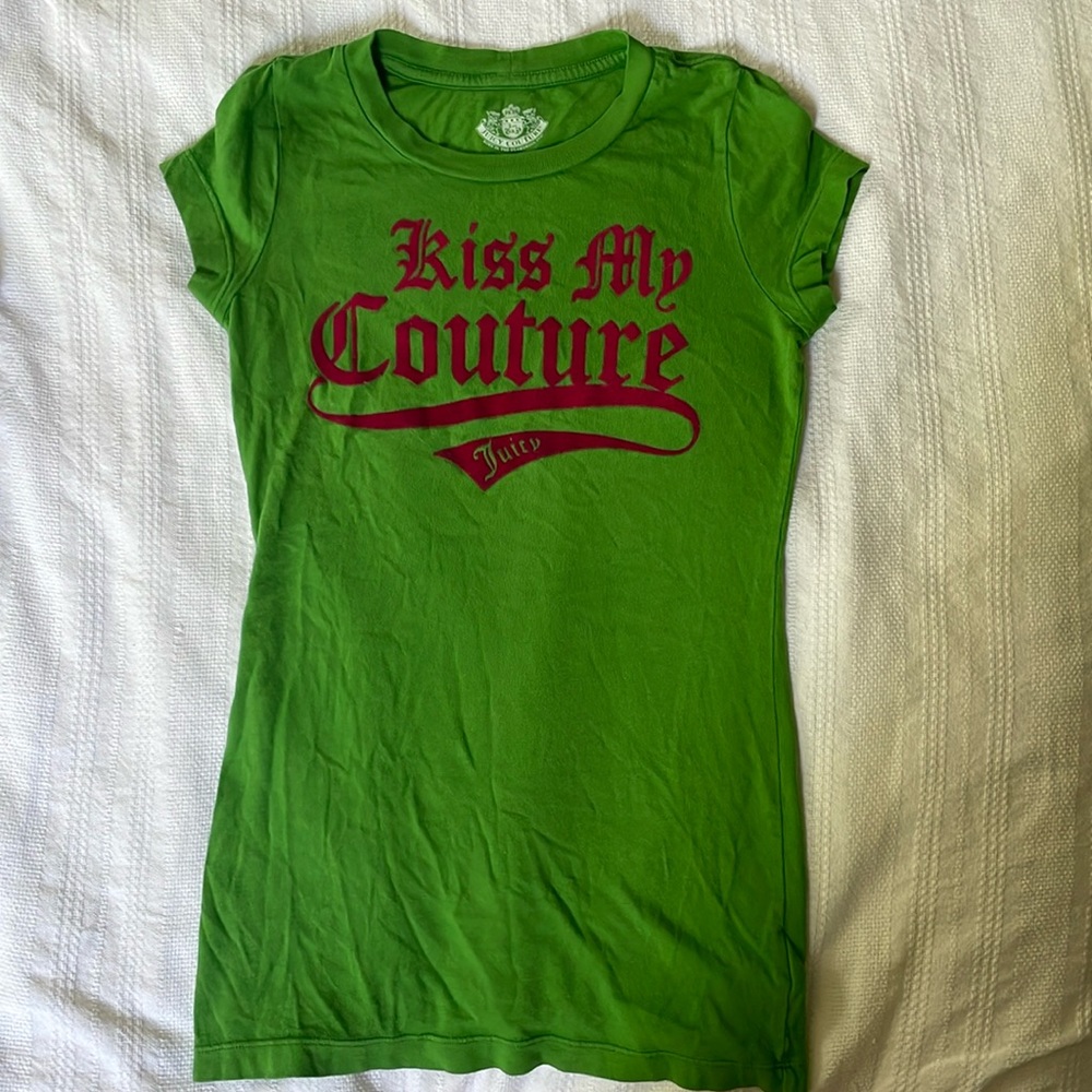Juicy Couture green tee